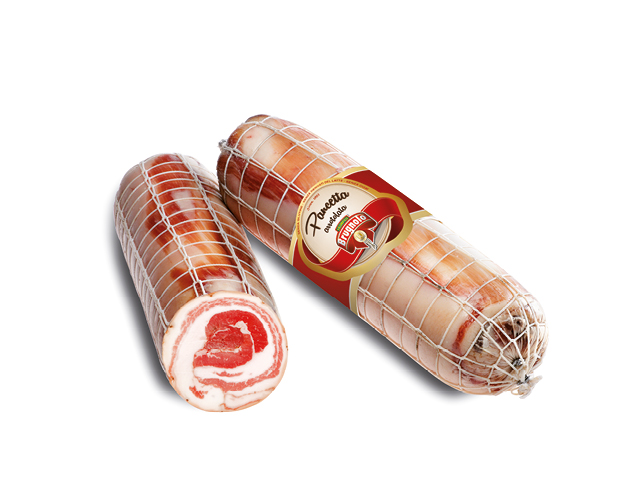 Pancetta arrotolata senza cotenna Salumificio M. Brugnolo